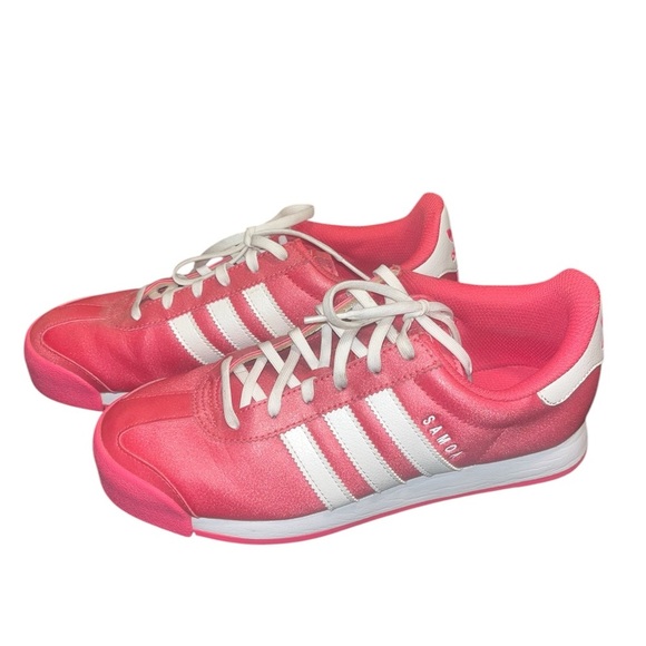 Adidas Women's Pink Samoas Size 7 - Picture 1 of 8